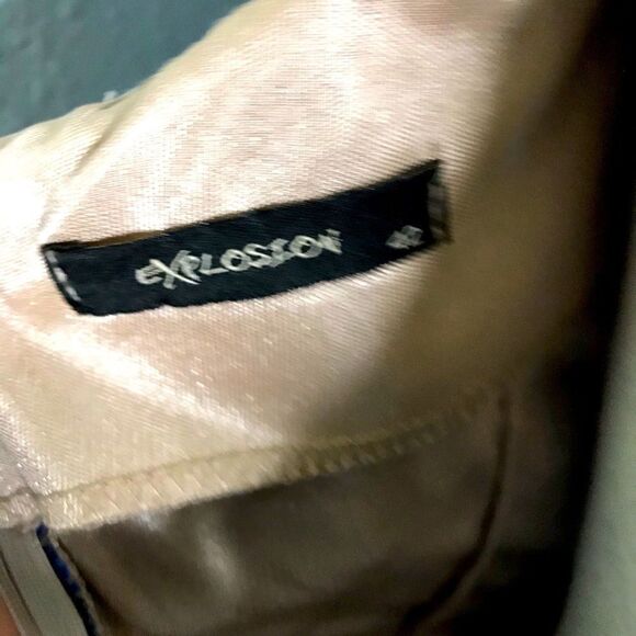 Beautiful Lace Peplum Dress by Explosion - Picture 6 of 13